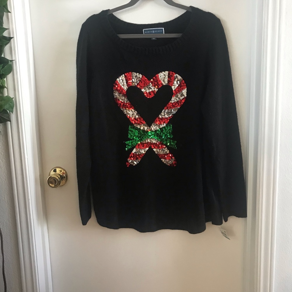 Karen Scott sweater size 0X.